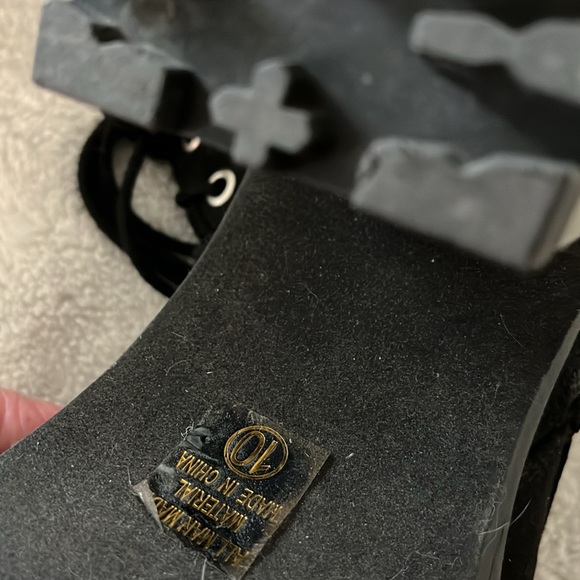 Soda boots chunky heel sz 10 - Picture 4 of 5